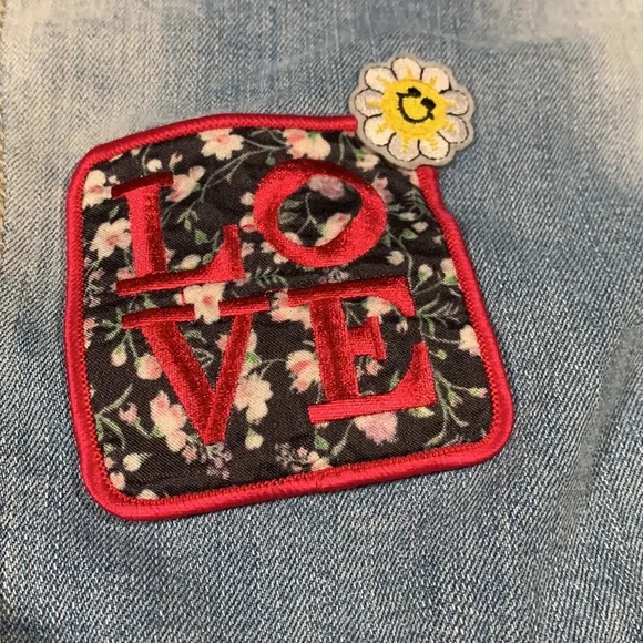 Cool Kid, VIGOSS, patchy, denim hoodie!! - Picture 9 of 13